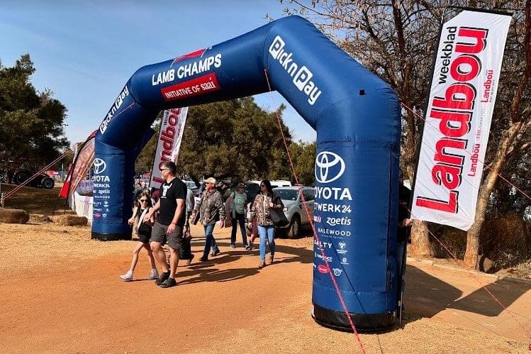 Entrance of Lamb Champs Pretoria 2024